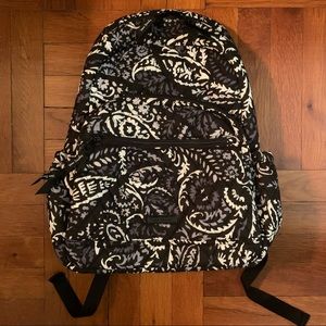 NWOT Vera Bradley Paisley Noir Backpack
